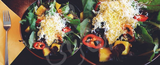 همسفر وسواسی و سالاد انبه