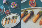 شیرینی فرفره های رنگی و یویو