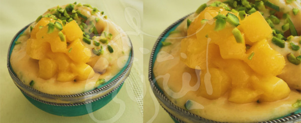 ماهی خوش شانس و دسر انبه