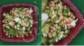 سالاد سبز و چشم اندازگندم زار بچگی